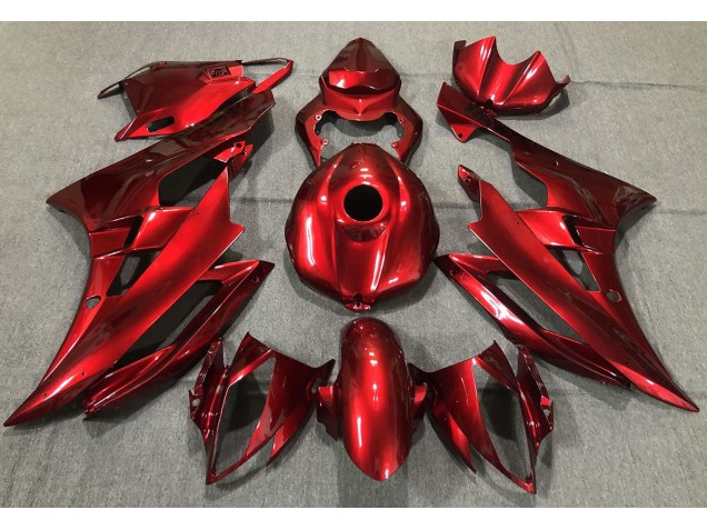 Gloss Red 2006-2007 R6 Motorcycle Fairings