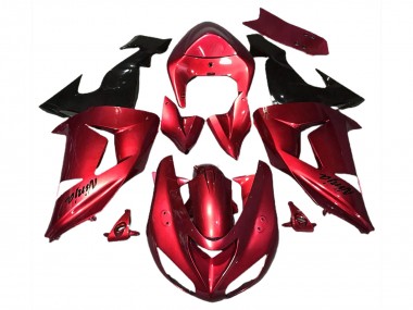 Gloss Red 2006-2007 ZX10R Motorcycle Fairings