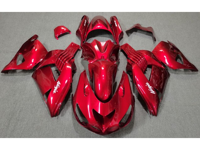 Gloss Red 2006-2011 ZX14R Motorcycle Fairings