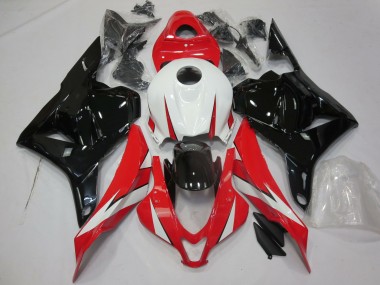 Gloss Red White and Black 2009-2012 CBR600RR Motorcycle Fairings