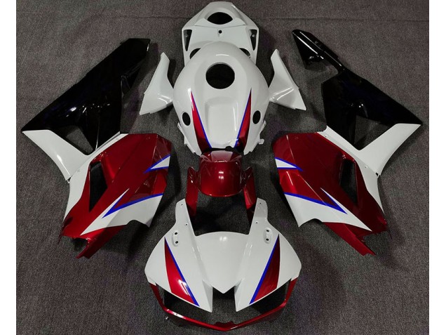 Gloss Red White and Blue 2013-2023 CBR600RR Motorcycle Fairings