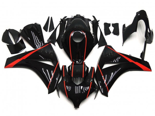 Gloss Red and Black 2008-2011 CBR1000RR Motorcycle Fairings