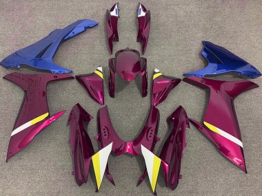 Gloss Red and Blue 2011-2024 GSXR 600-750 Motorcycle Fairings