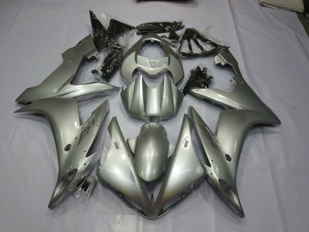 Gloss Silver 2004-2006 R1 Motorcycle Fairings