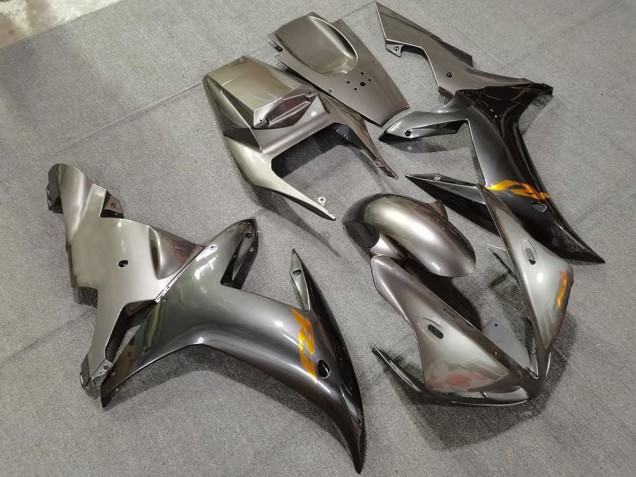 Gloss Silver & Gold 2002-2003 R1 Motorcycle Fairings