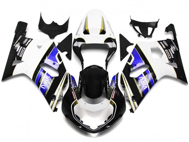 Gloss Viru Style 2001-2003 GSXR 600-750 Motorcycle Fairings