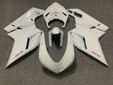 Gloss White 2007-2014 Ducati 848 1098 1198 Motorcycle Fairings