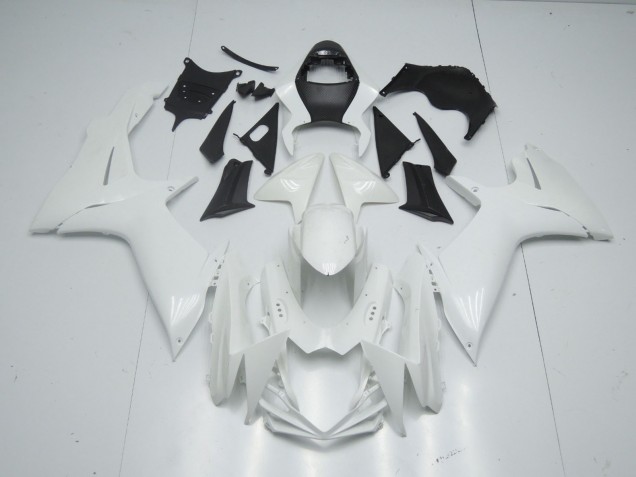 Gloss White 2009-2016 GSXR 1000 Motorcycle Fairings