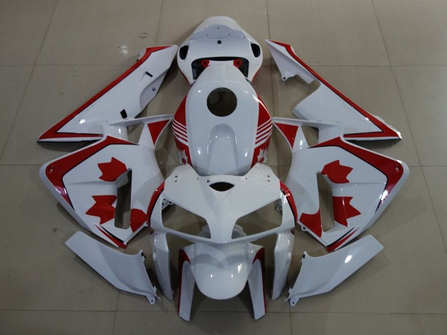 Gloss White Canada 2005-2006 CBR600RR Motorcycle Fairings