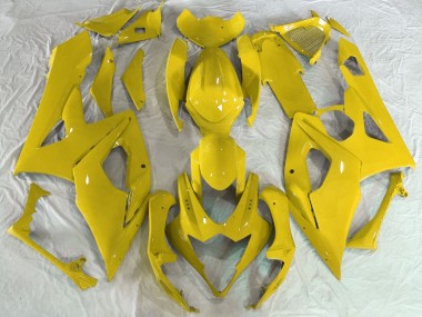 Gloss Yellow 2005-2006 GSXR 1000 Motorcycle Fairings