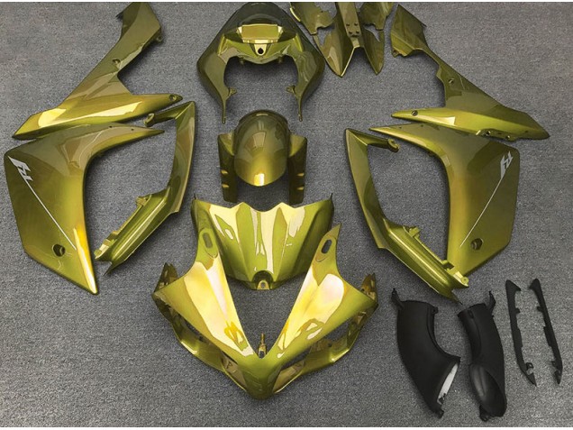 Gloss Yellow 2007-2008 R1 Motorcycle Fairings