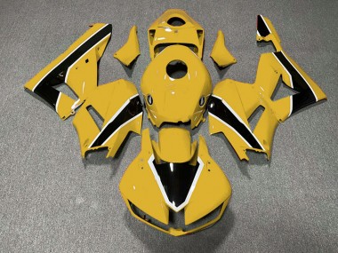 Gloss Yellow and Black 2013-2023 CBR600RR Motorcycle Fairings