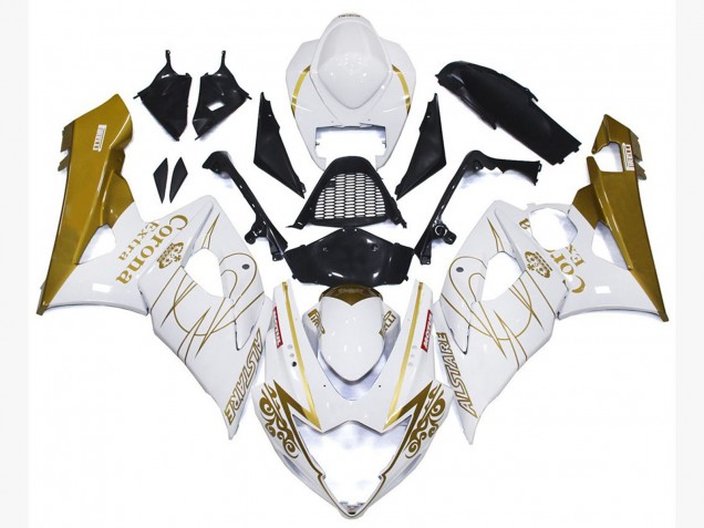 Gold Gloss Corona Custom 2005-2006 GSXR 1000 Motorcycle Fairings