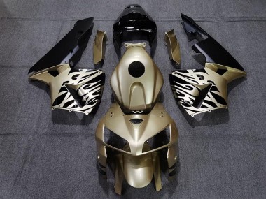 Golden Black 2005-2006 CBR600RR Motorcycle Fairings