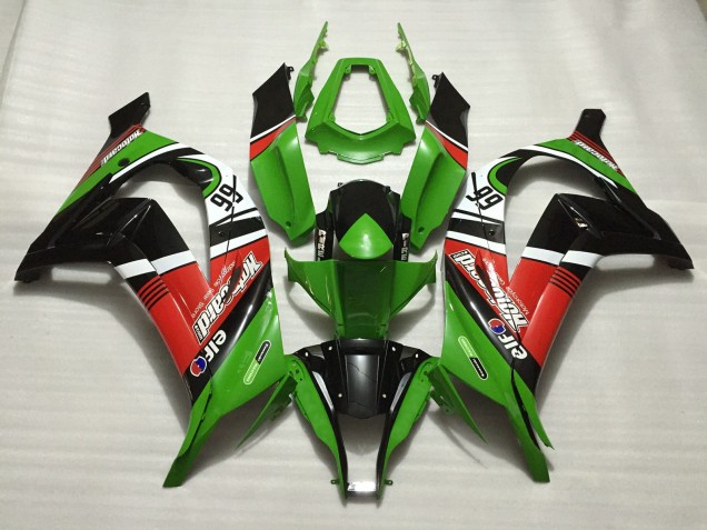 Green 66 2011-2015 ZX10R Motorcycle Fairings