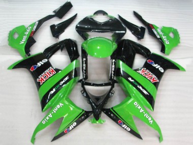 Green Elf 2008-2010 ZX10R Motorcycle Fairings