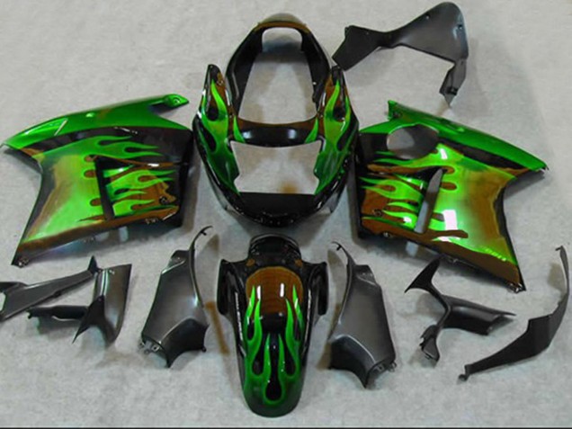 Green Flame 1996-2007 CBR1100XX Motorcycle Fairings Green Flame 1996-2007 CBR1100XX Motorcycle Fairings