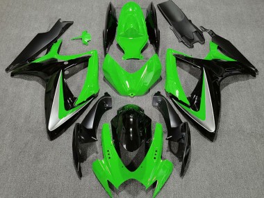 Green OEM Style 2006-2007 GSXR 600-750 Motorcycle Fairings