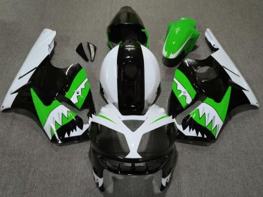 Green Shark 2002-2005 ZX12R Motorcycle Fairings