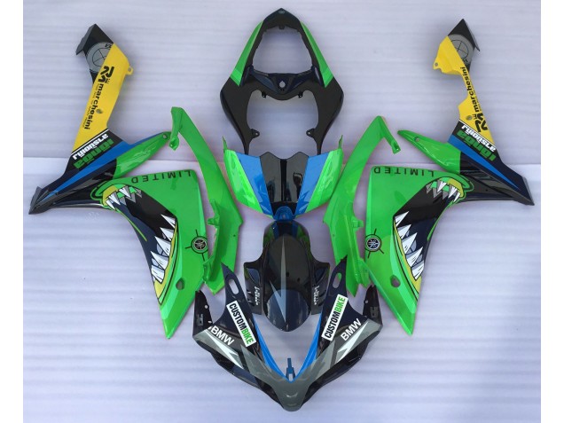 Green Shark 2007-2008 R1 Motorcycle Fairings