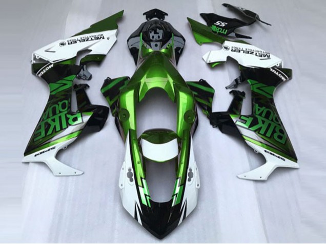Green & White Custom 2017-2023 CBR1000RR Motorcycle Fairings