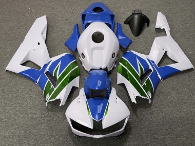 Green and Blue Gloss 2013-2023 CBR600RR Motorcycle Fairings