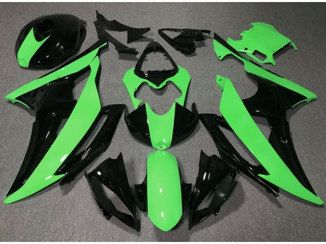 High Viz Green 2008-2016 R6 Motorcycle Fairings