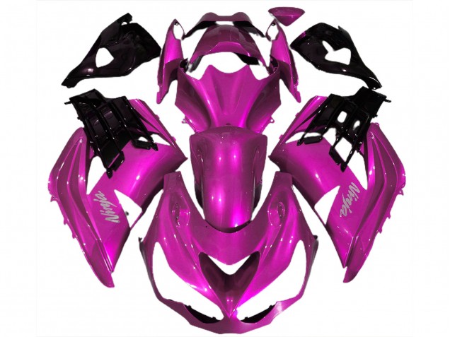Hot Pink 2012-2021 ZX14R Motorcycle Fairings