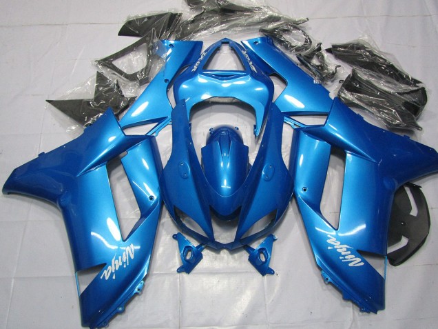 Light Blue 2007-2008 ZX6R Motorcycle Fairings Light Blue 2007-2008 ZX6R Motorcycle Fairings