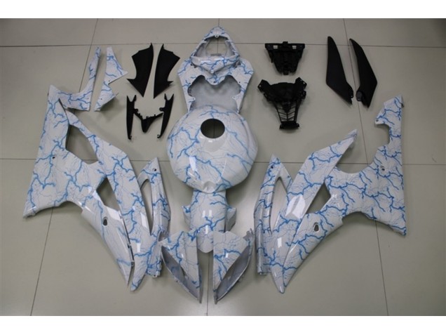 Light Blue Lighting 2008-2016 R6 Motorcycle Fairings
