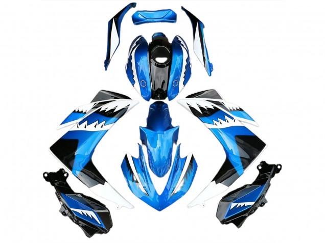 Light Blue Shark 2015-2018 R3 Motorcycle Fairings Light Blue Shark 2015-2018 R3 Motorcycle Fairings
