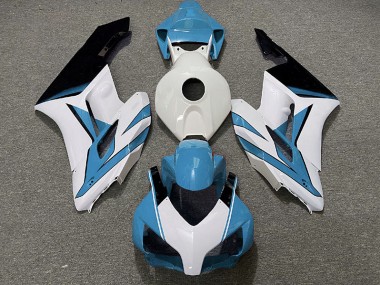 Light Blue White and Gloss Black 2004-2005 CBR1000RR Motorcycle Fairings