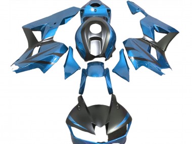 Light Blue and Matte Black 2013-2023 CBR600RR Motorcycle Fairings