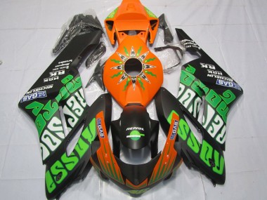 Lime Rossi Matte 2004-2005 CBR1000RR Motorcycle Fairings
