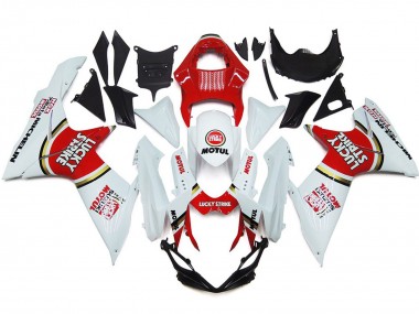 Lucky Strike with Gold Circle 2011-2024 GSXR 600-750 Motorcycle Fairings
