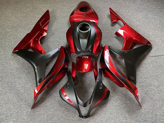 Maroon Red 2007-2008 CBR600RR Motorcycle Fairings