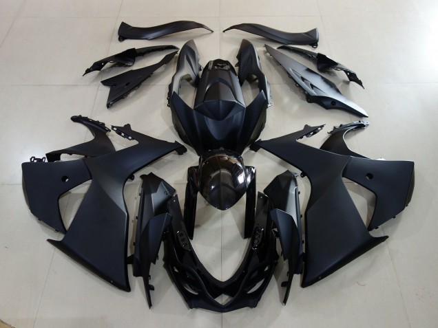 Matte Black 2009-2016 GSXR 1000 Motorcycle Fairings
