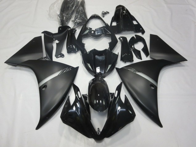 Matte Black 2012-2014 R1 Motorcycle Fairings Matte Black 2012-2014 R1 Motorcycle Fairings