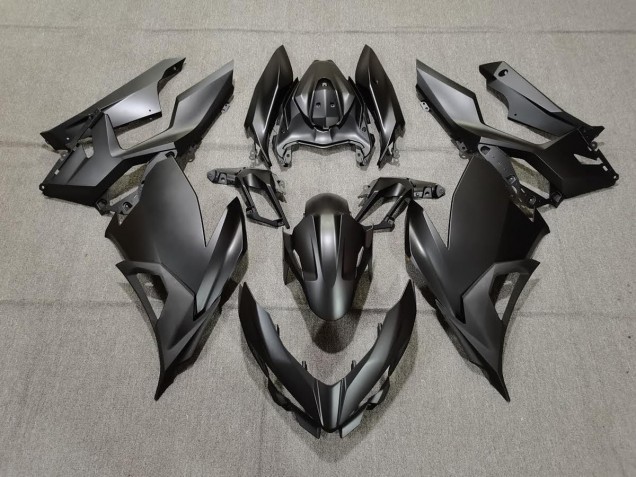 Matte Black 2018-2023 Ninja 400 Motorcycle Fairings
