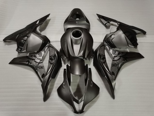 Matte Black Custom Design 2009-2012 CBR600RR Motorcycle Fairings