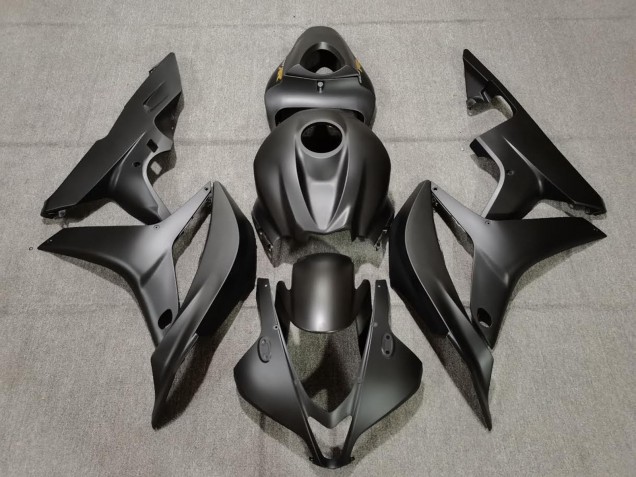 Matte Black 2007-2008 CBR600RR Motorcycle Fairings