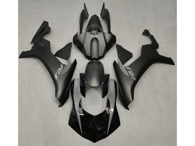 Matte Black & Grey 2015-2019 R1 Motorcycle Fairings