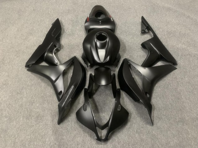 Matte Black 2007-2008 CBR600RR Motorcycle Fairings Matte Black 2007-2008 CBR600RR Motorcycle Fairings