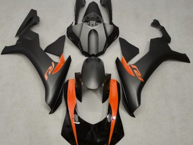Matte Black & Orange 2015-2019 R1 Motorcycle Fairings