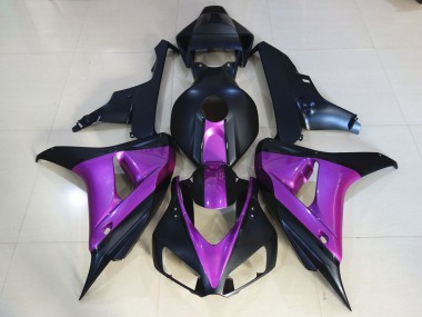 Matte Black Purple 2006-2007 CBR1000RR Motorcycle Fairings