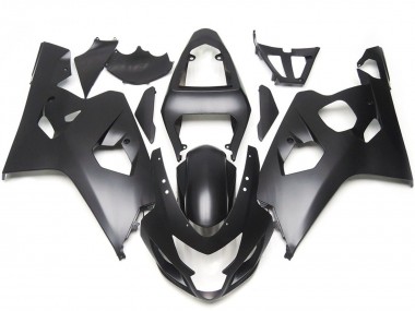 Matte Black Style 2004-2005 GSXR 600-750 Motorcycle Fairings