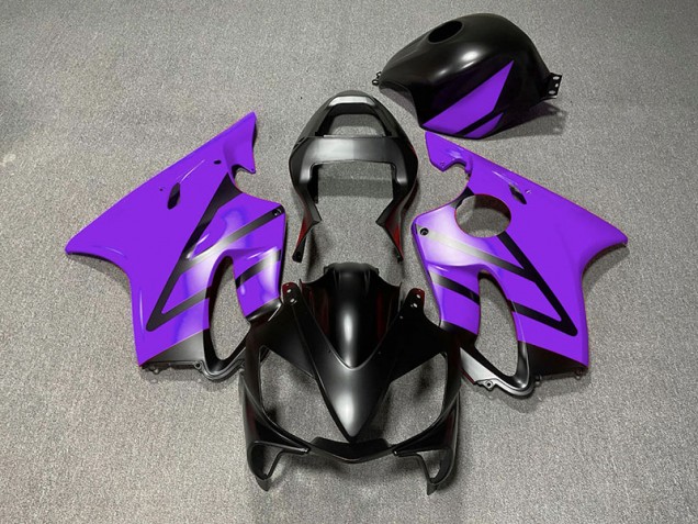 Matte Black and Purple 2001-2003 CBR600 F4i Motorcycle Fairings Matte Black and Purple 2001-2003 CBR600 F4i Motorcycle Fairings