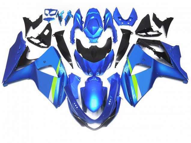 Matte Blue 2009-2016 GSXR 1000 Motorcycle Fairings