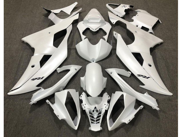 Matte White 2008-2016 R6 Motorcycle Fairings