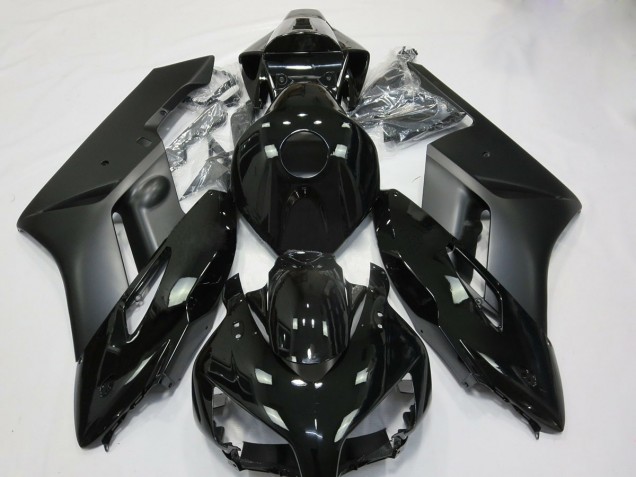 Matte and Gloss Black 2004-2005 CBR1000RR Motorcycle Fairings